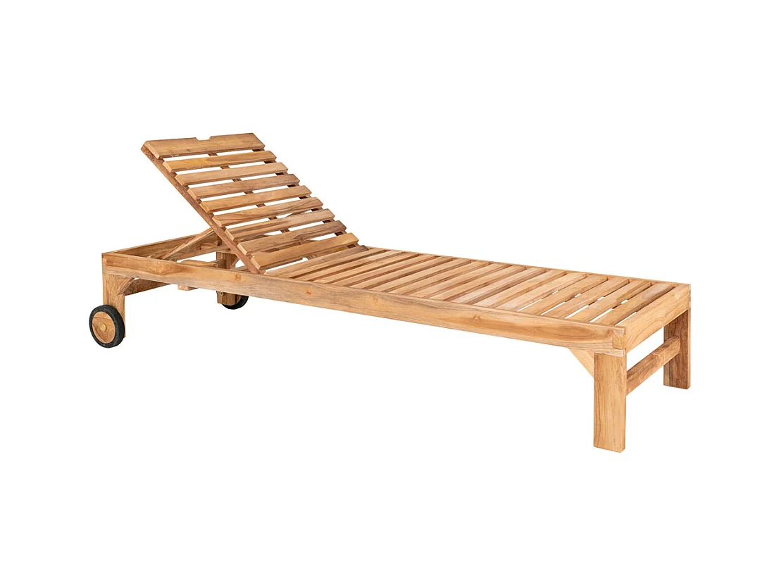 Andorra loungemeubel ligbed naturel.