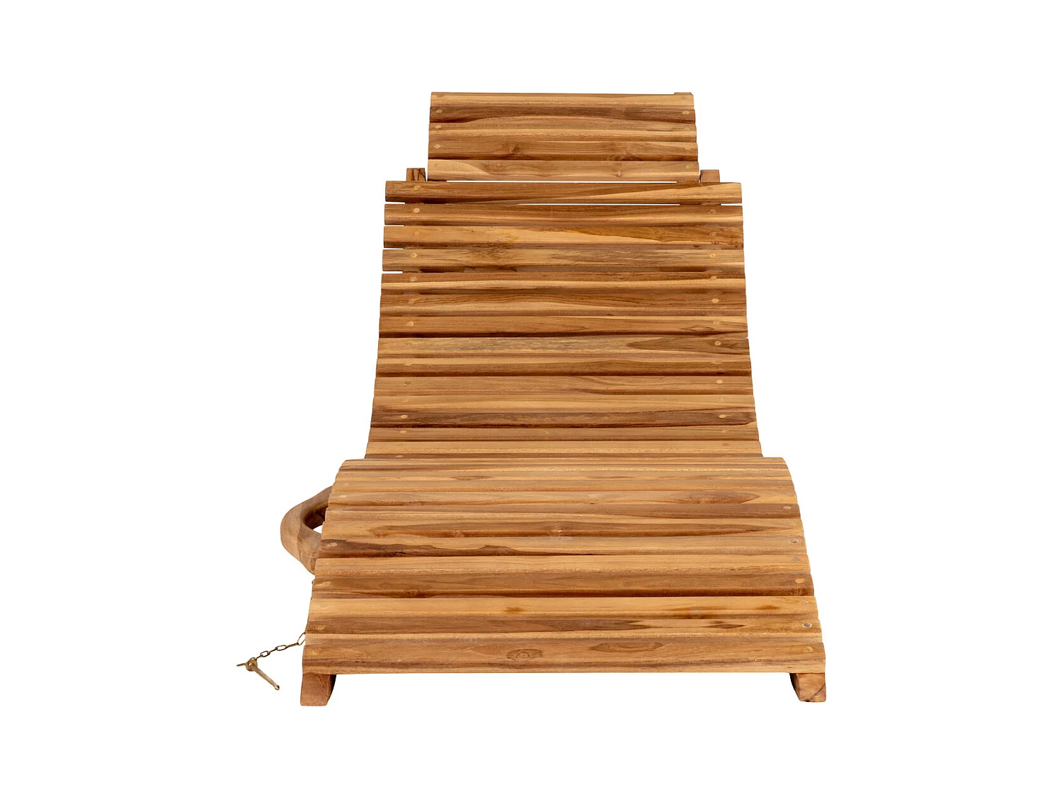 Arrieta Salon de jardin, transat, teinte naturelle.