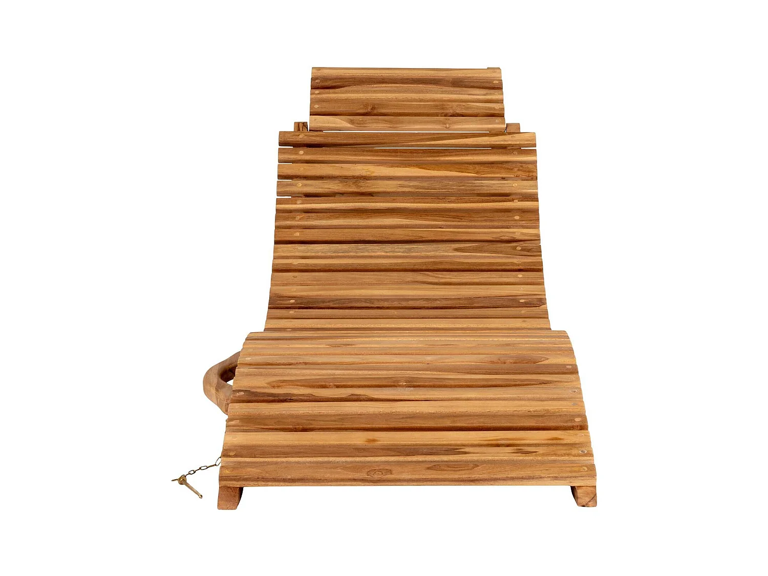 Arrieta Salon de jardin, transat, teinte naturelle.