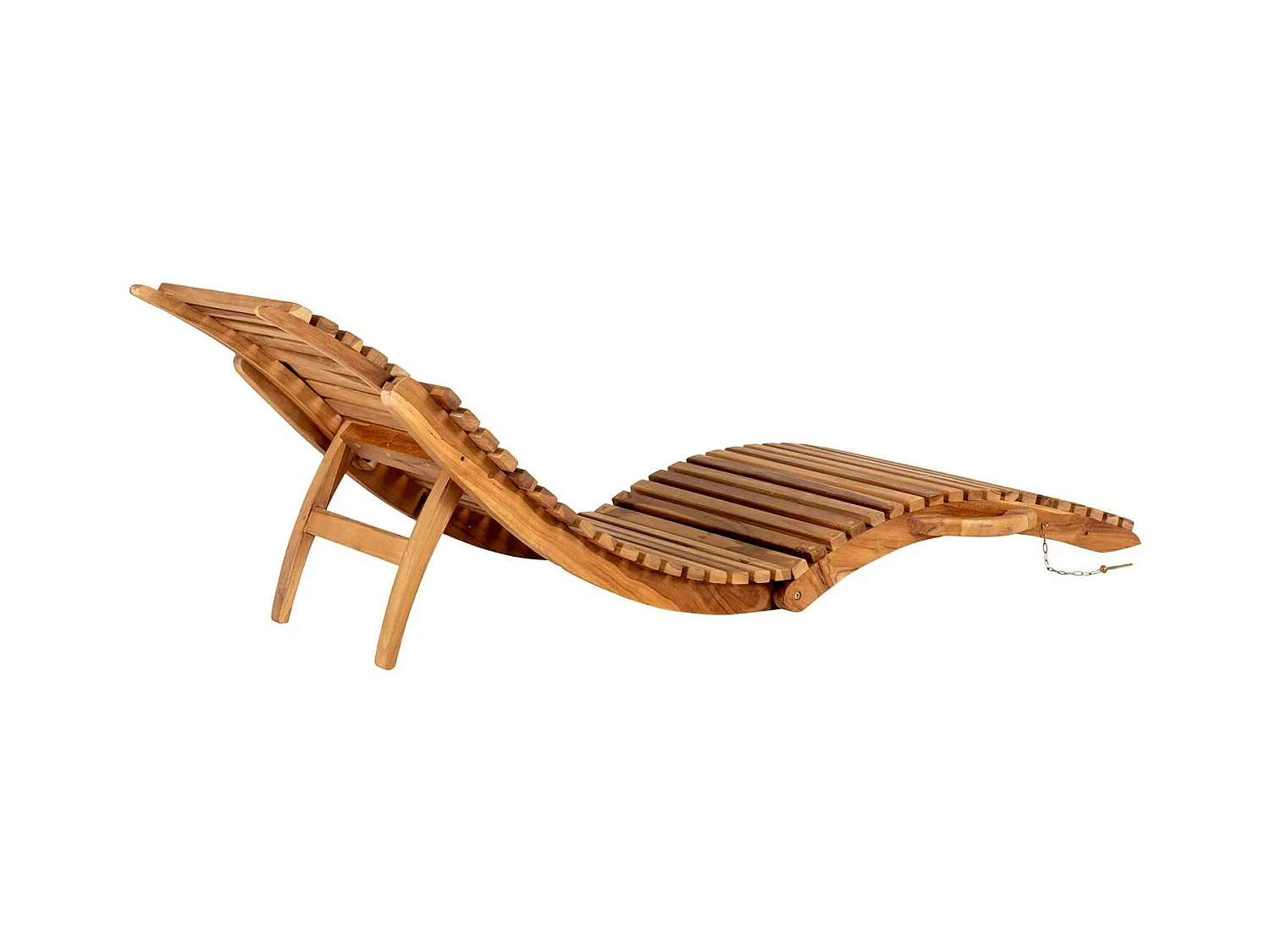 Arrieta Salon de jardin, transat, teinte naturelle.