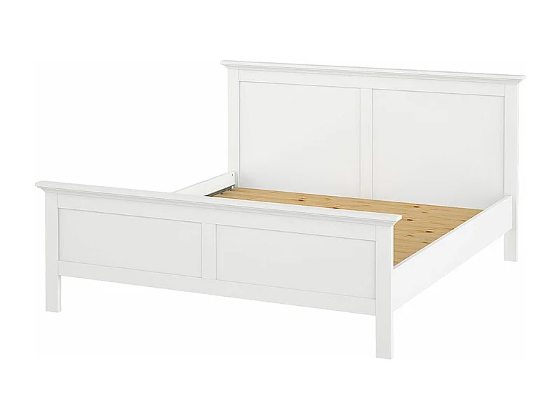 Venedig Bett Doppelbett 160x200 cm, weiss.