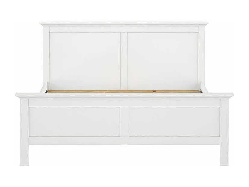 Venedig bed Tweepersoonsbed 160x200 cm, wit.