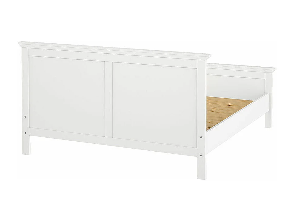 Venedig bed Tweepersoonsbed 160x200 cm, wit.