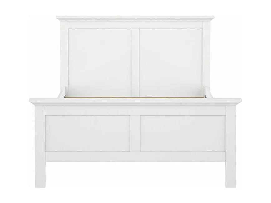 Venedig Lit lit double 140x200 cm, blanc.