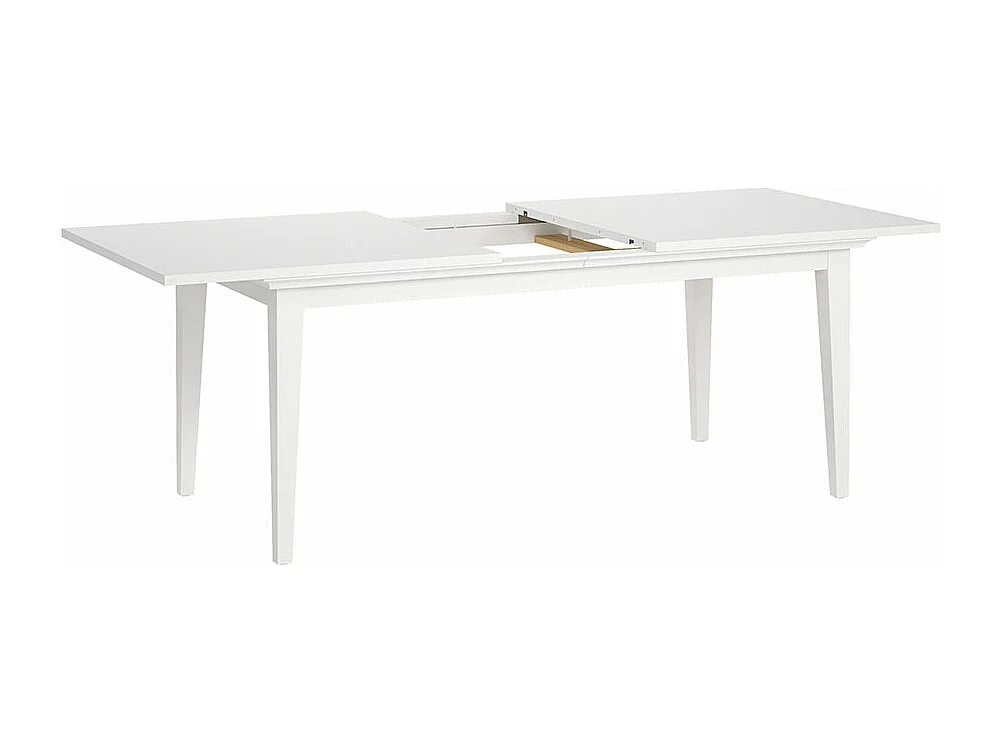 Venedig Table de salle à manger 95 x 180 cm, blanc.