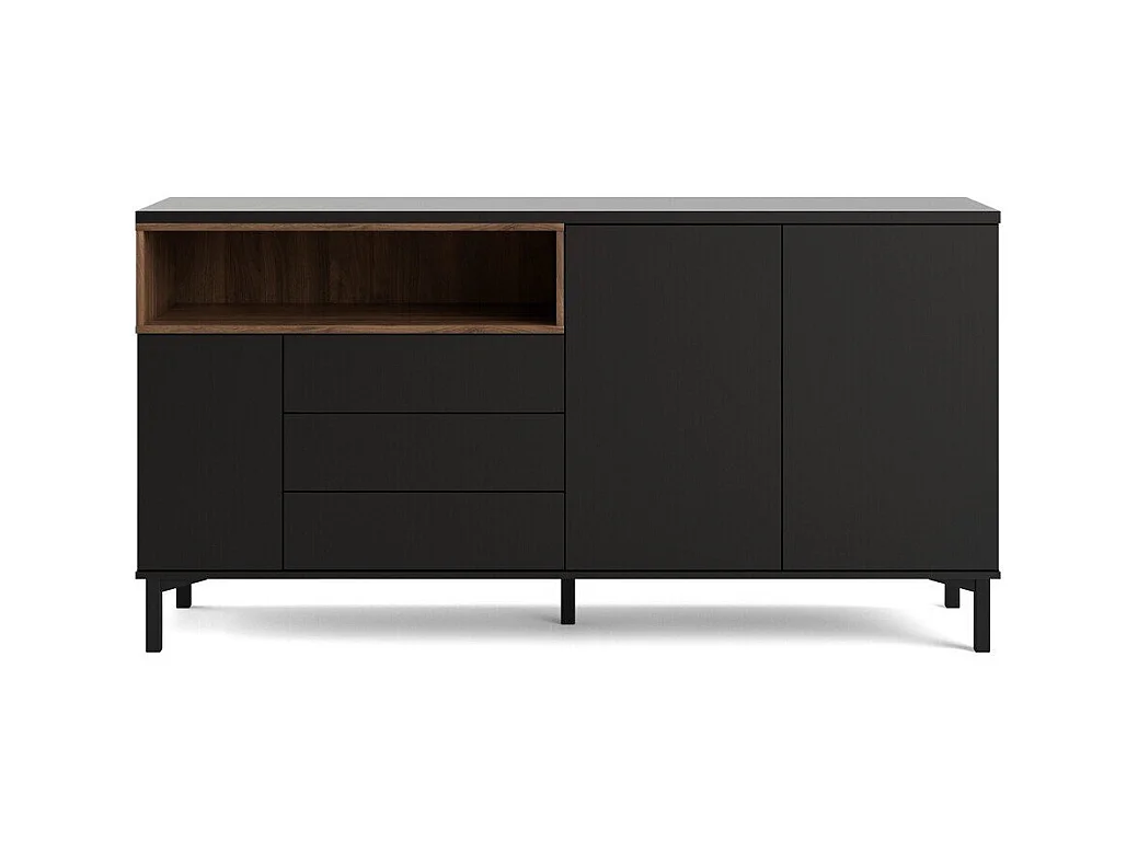 Buffet 3 portes, 3 tiroirs et 1 niche L175,7 cm - APRIL