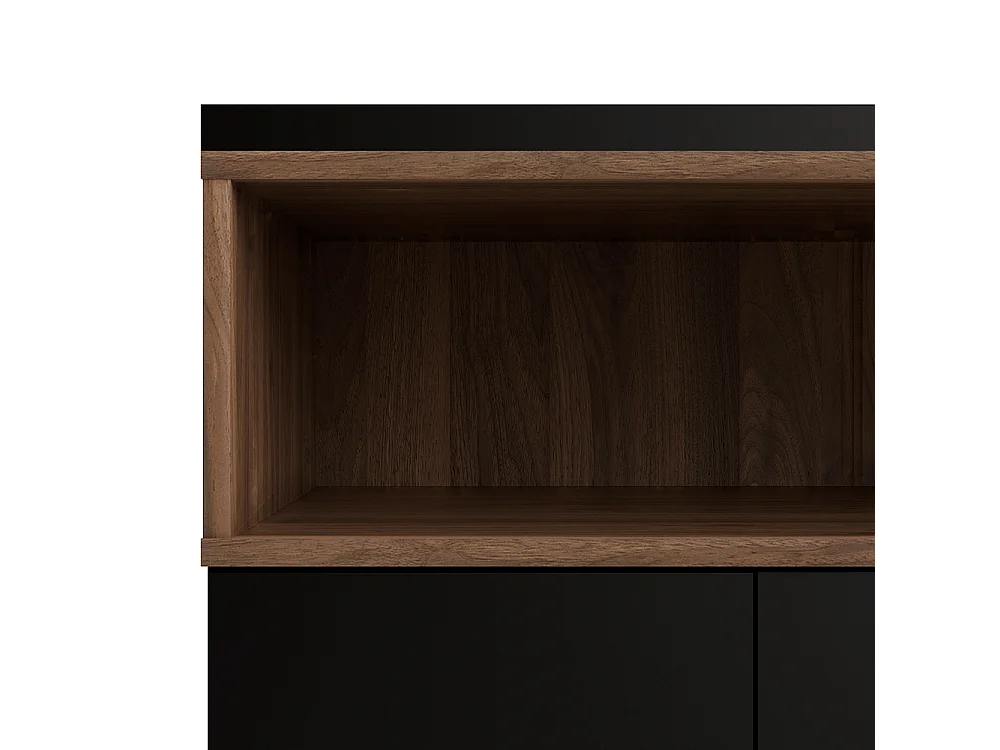 Buffet 3 portes, 3 tiroirs et 1 niche L175,7 cm - APRIL