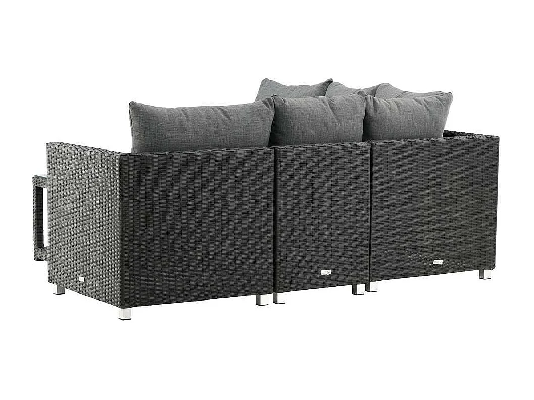 Vamos Loungeset 2 Teile grau,schwarz.