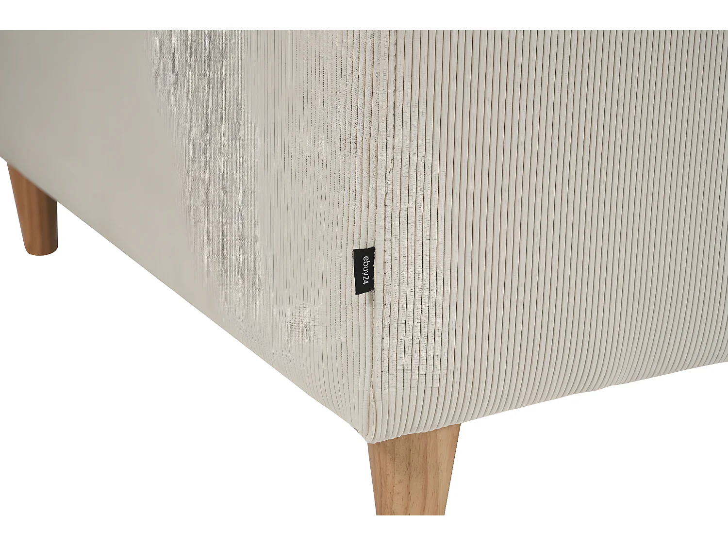 Marino Sofa 3 Personen Samt sandfarben.