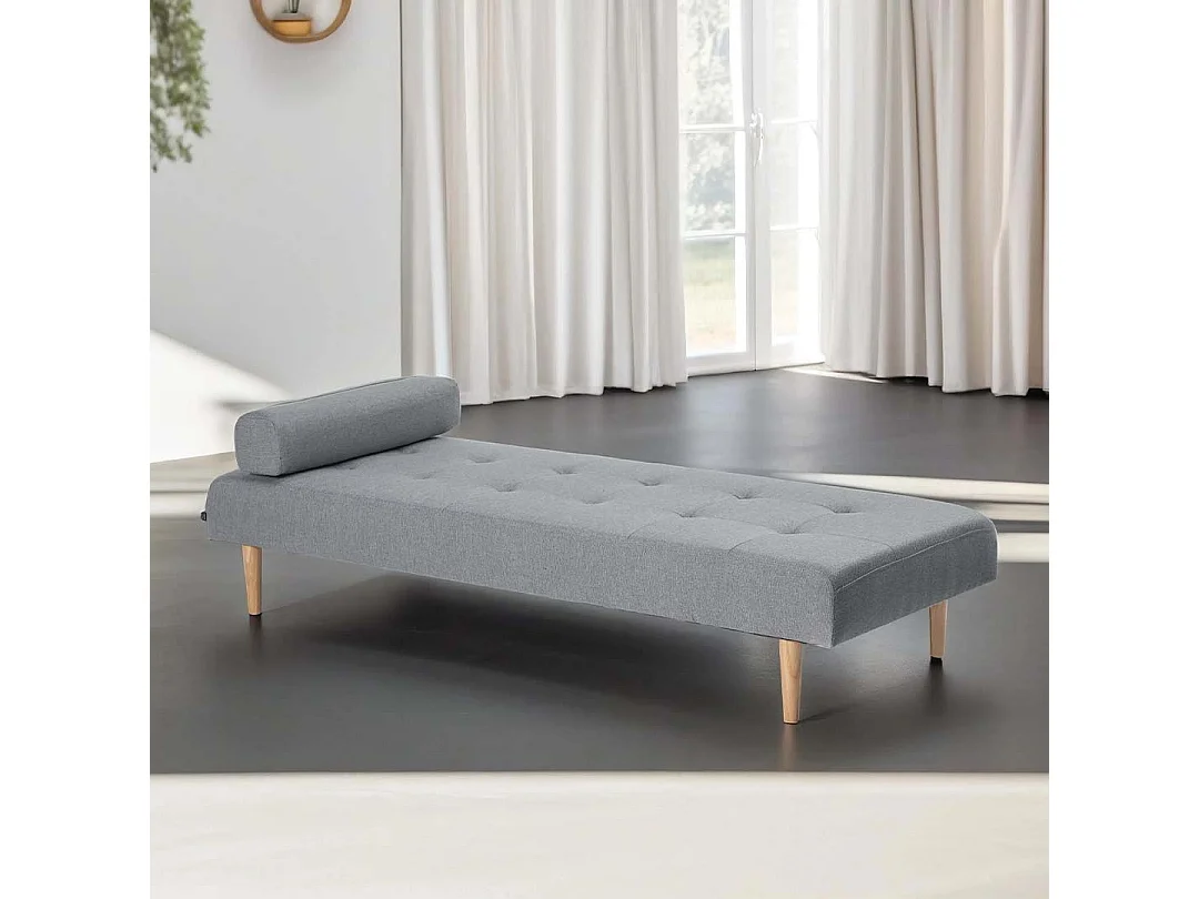 Marino Daybed Stoff grau.