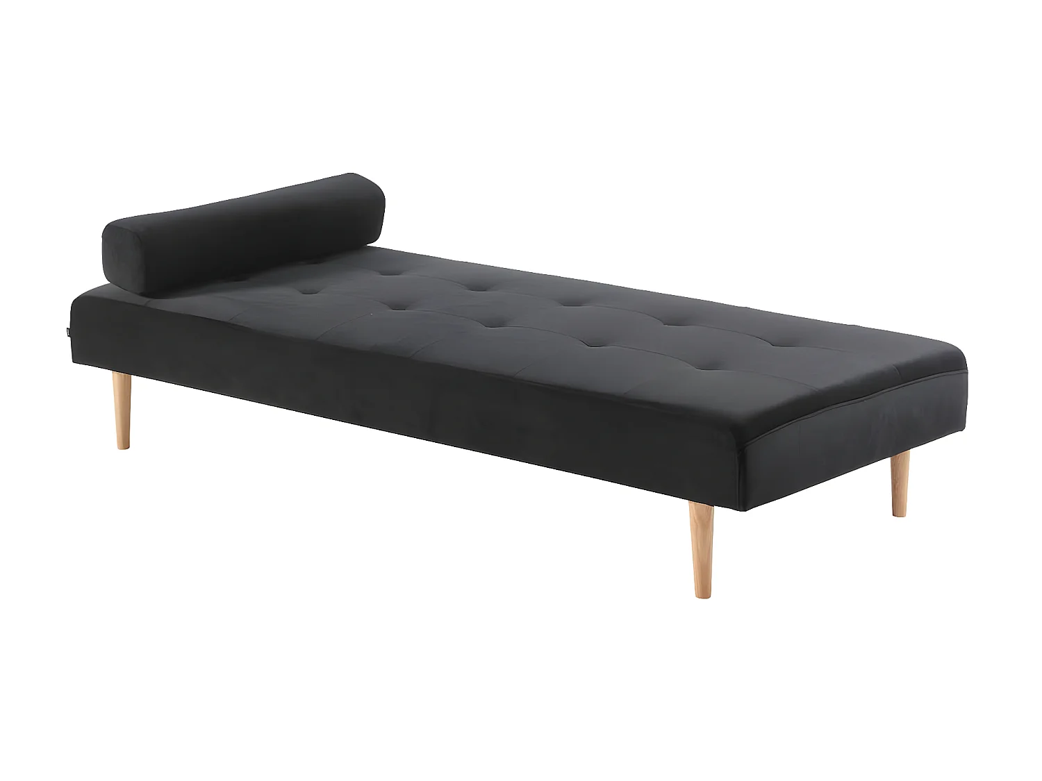 Marino Daybed Velour schwarz.