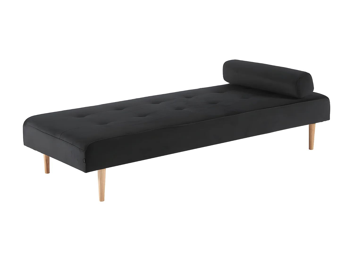 Marino Daybed Velour schwarz.