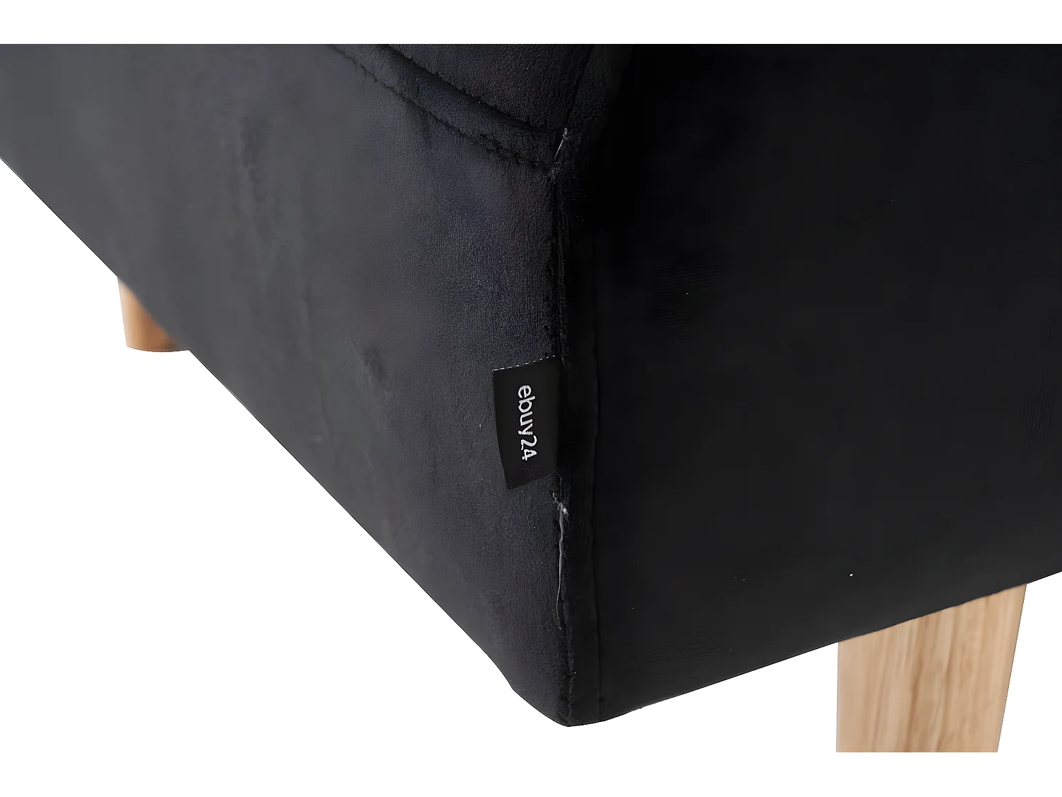 Marino Daybed Velour schwarz.