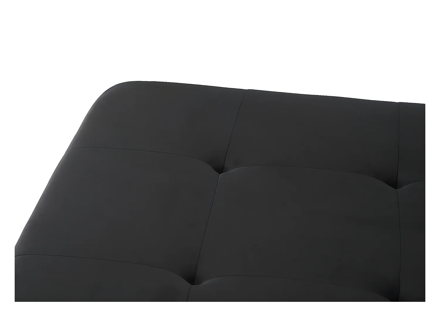 Marino lit de repos velours noir.