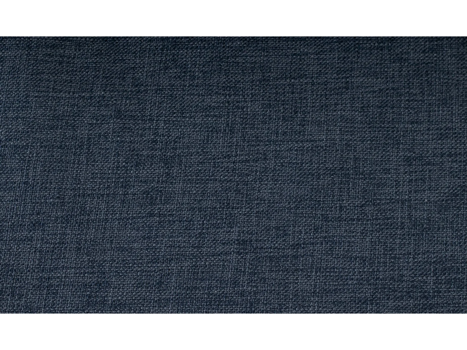 Marino Sofa, Chaiselongsofa rechts oder links gewendet in blauen Stoff mit Holzbeinen.