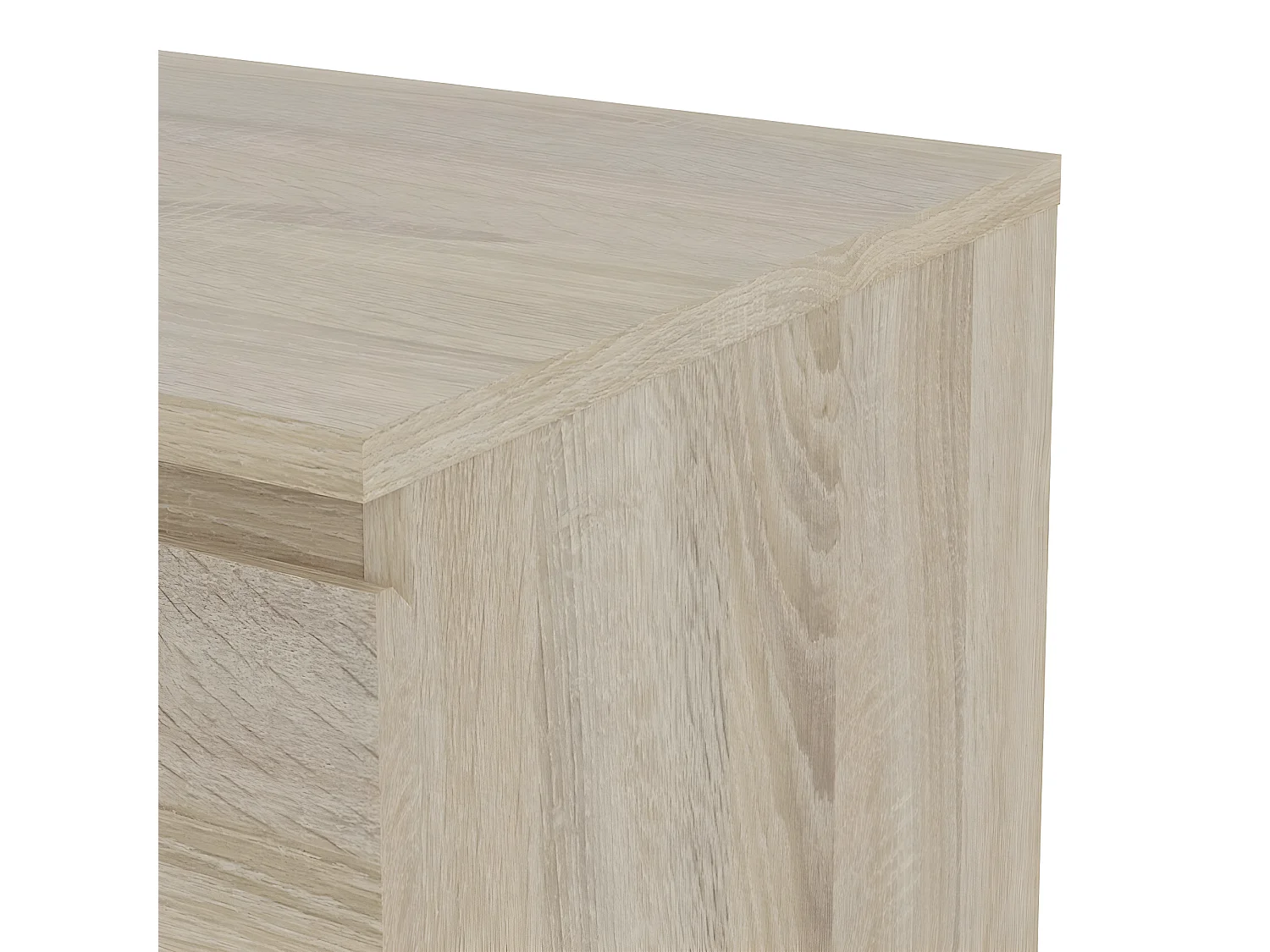 Nora dressoir 2 deuren en 3 lades eiken structuur decor.