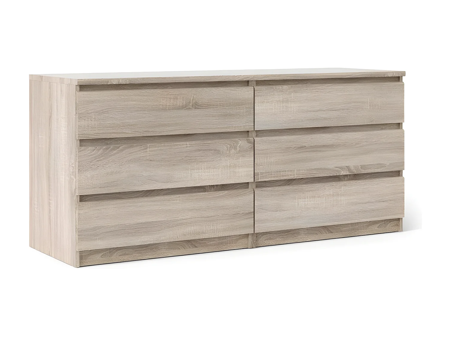 Nada ladekast 6 lades truffelkleur.