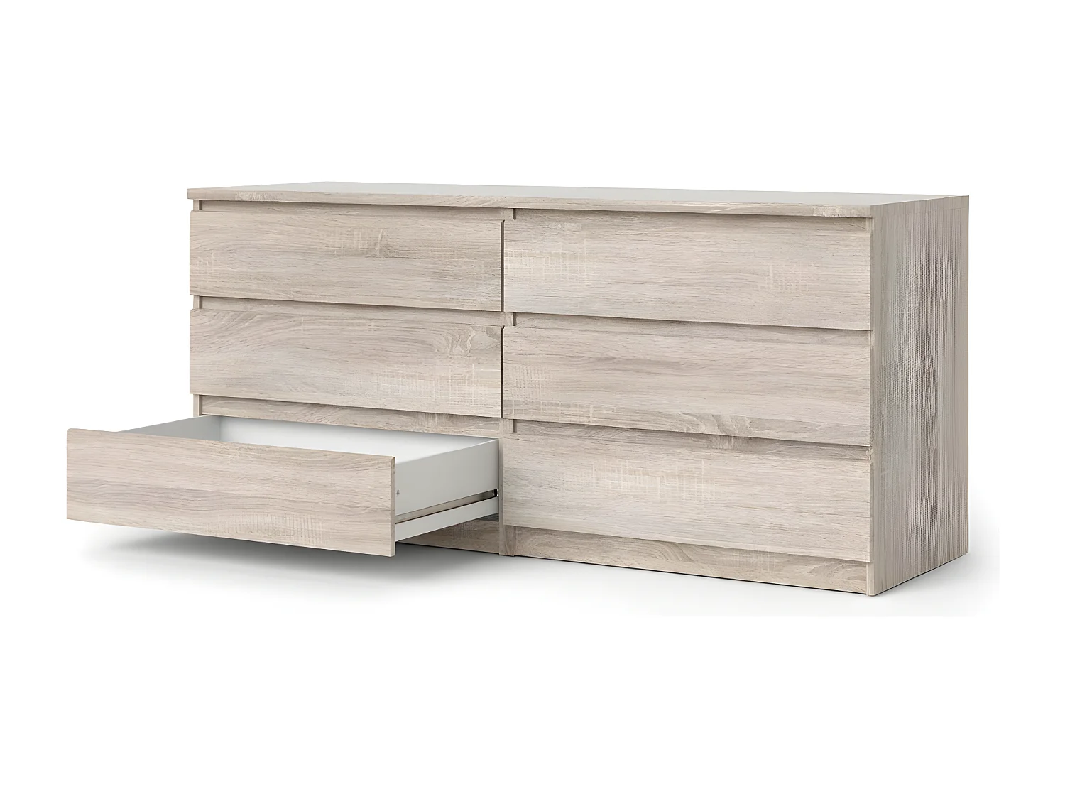 Nada ladekast 6 lades truffelkleur.