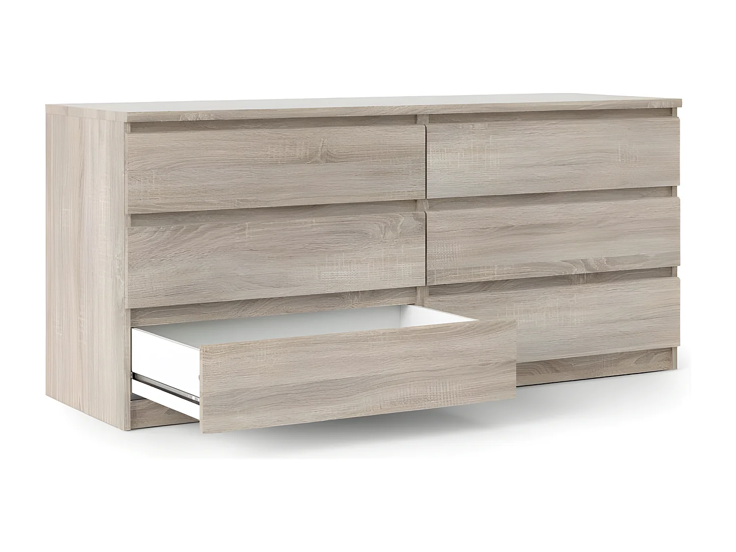 Nada ladekast 6 lades truffelkleur.