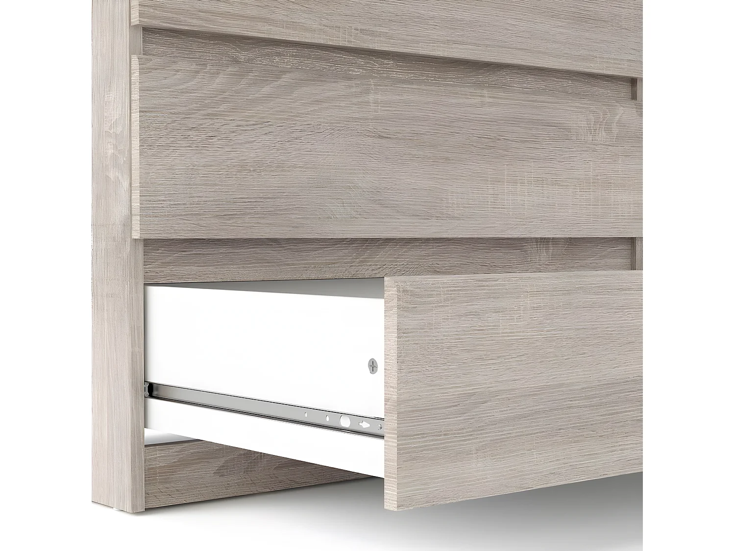 Nada ladekast 6 lades truffelkleur.