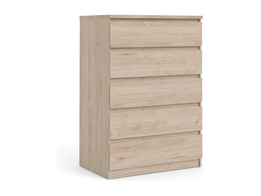 Nada Kommode 5 Schubladen Hickory-Dekor.