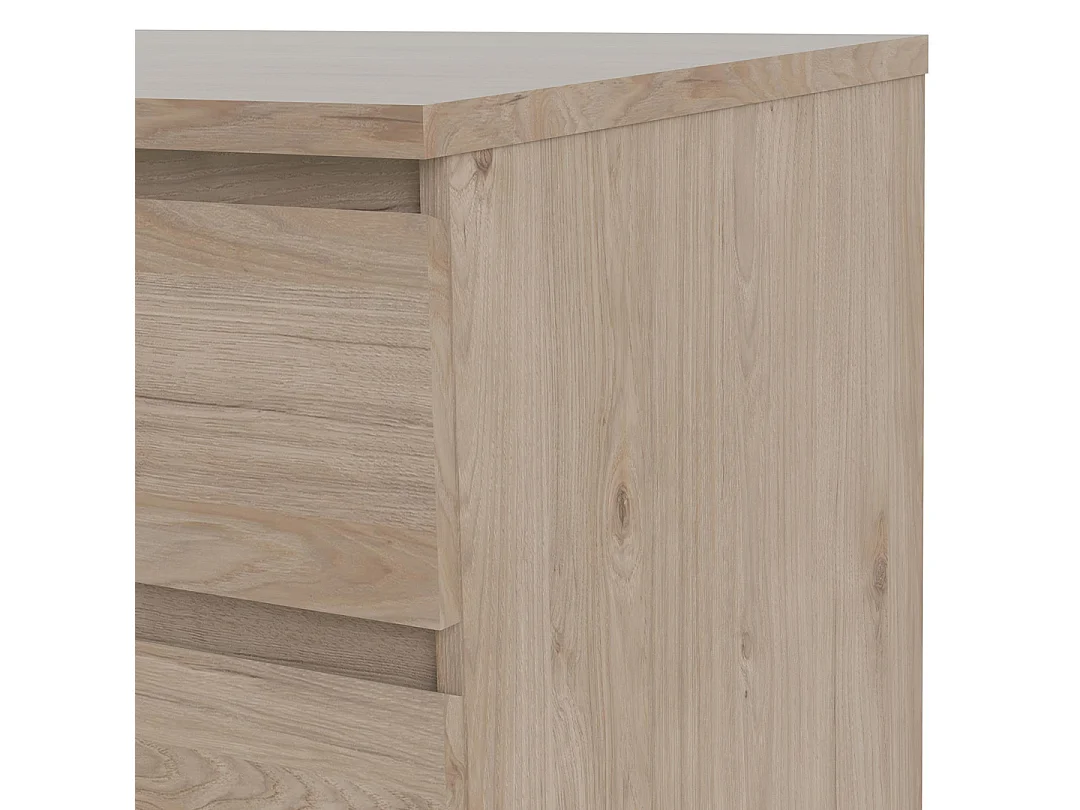 Nada Kommode 5 Schubladen Hickory-Dekor.