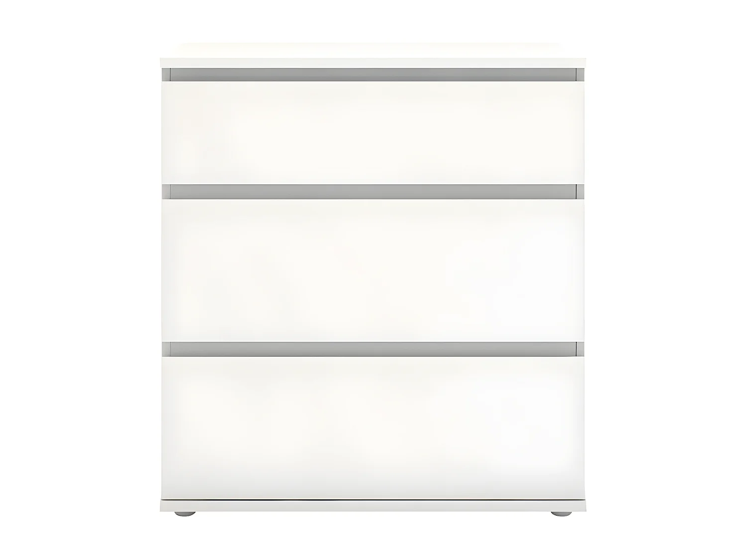 Nora ladekast 3 lades wit.