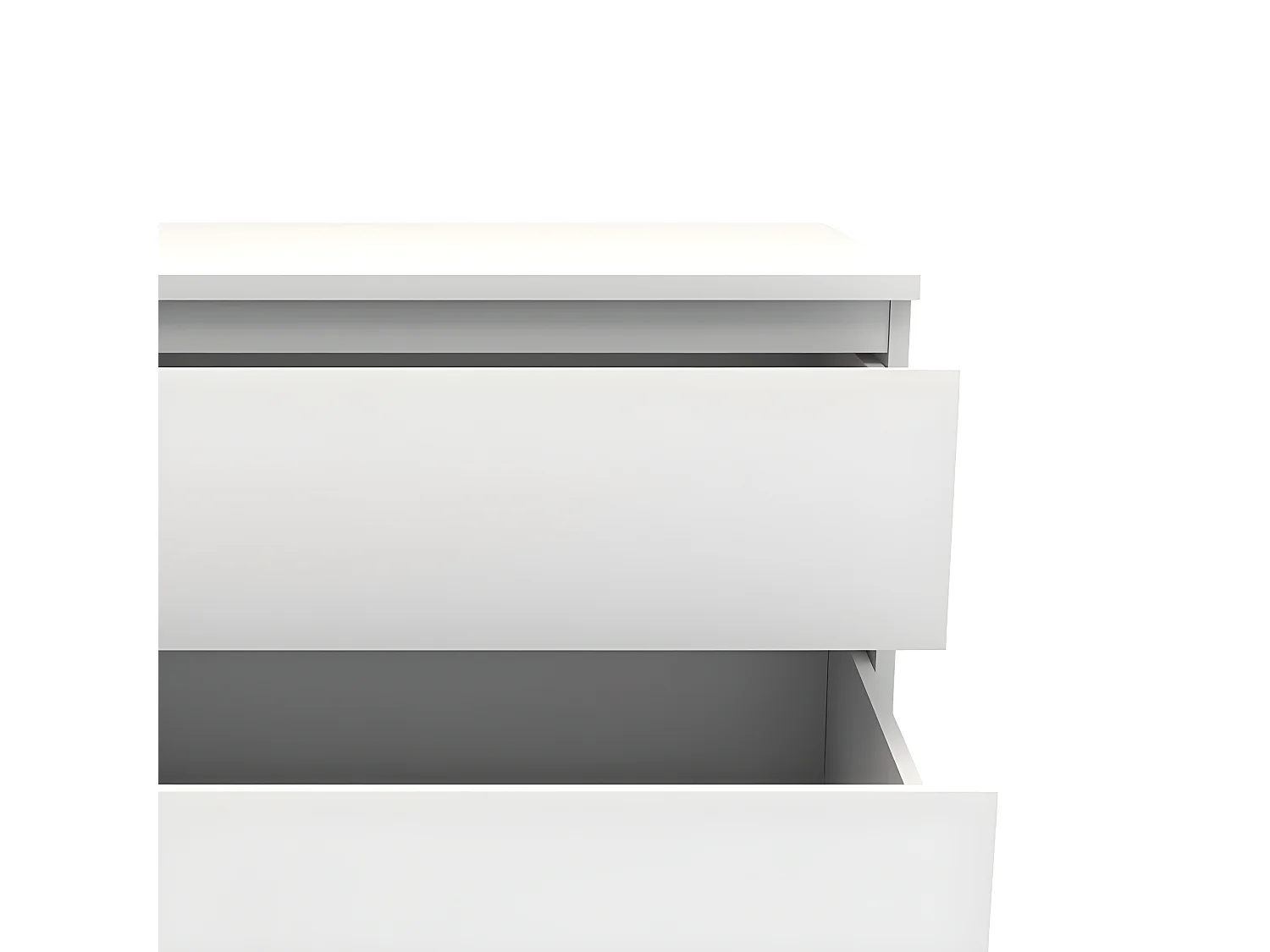 Nora ladekast 3 lades wit.