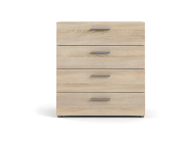 Petra Kommode mit 4 Schubladen, eiche dekor.