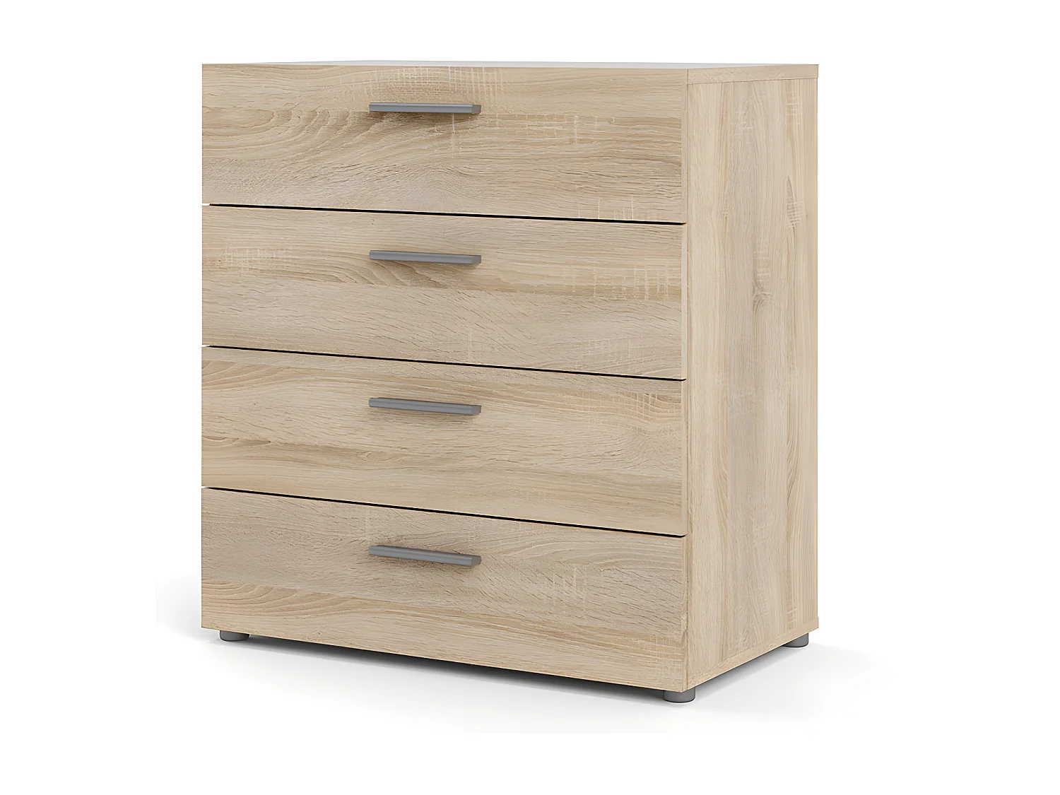 Petra Kommode mit 4 Schubladen, eiche dekor.