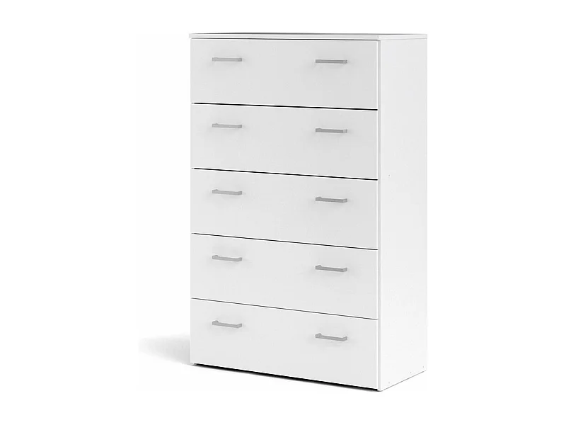 Spell Kommode 5 Schubladen weiss.