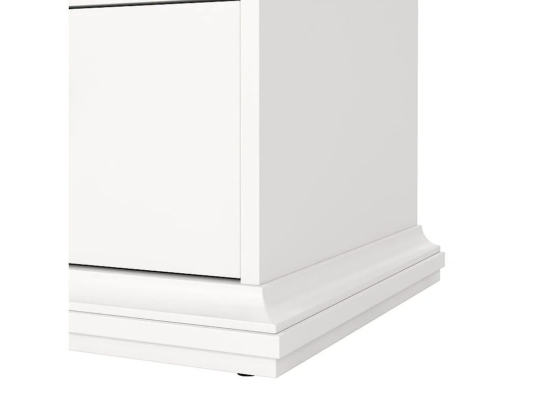 Venise Commode 6 tiroirs, blanc.