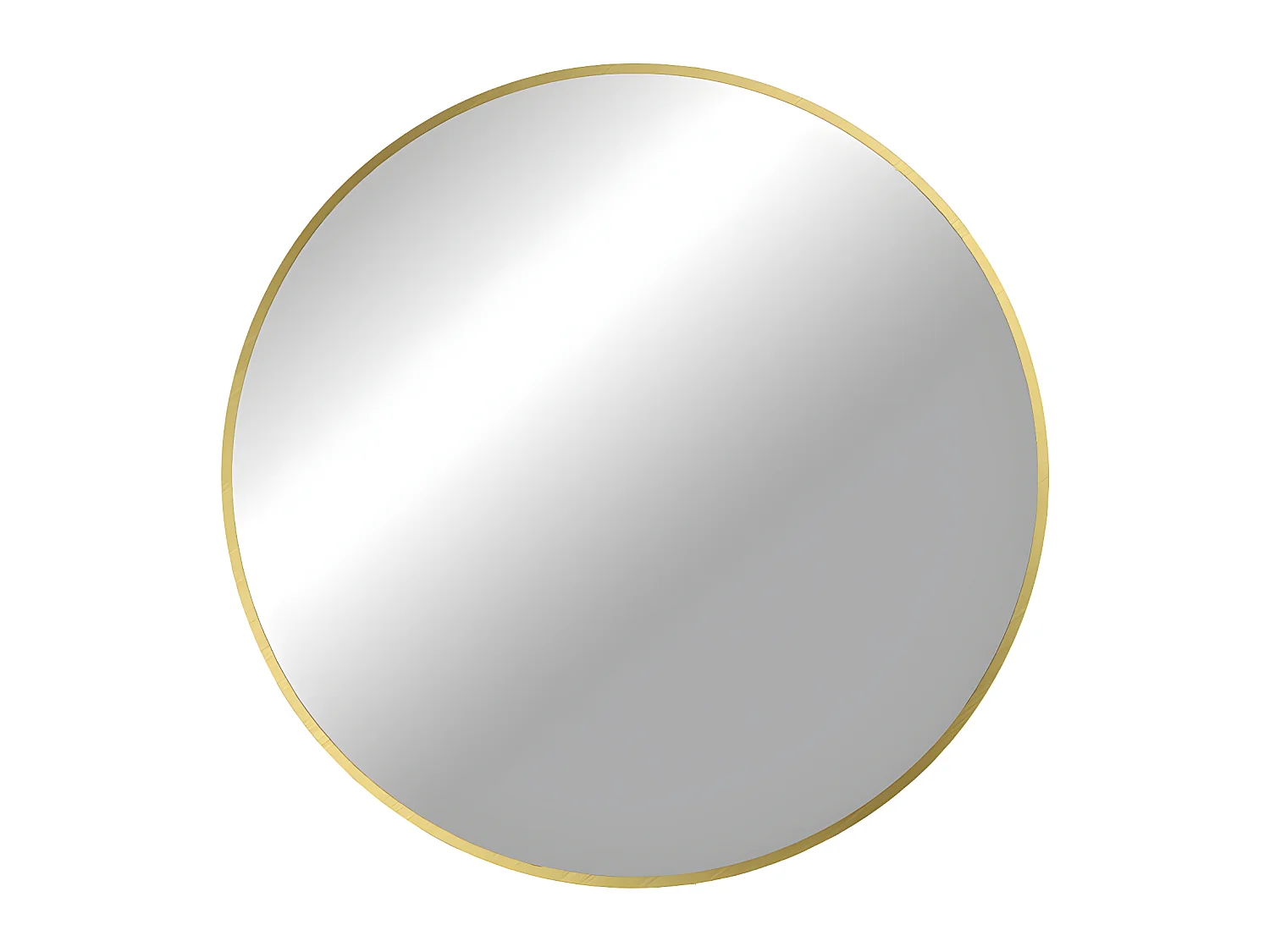 Madrid miroir Ø60cm laiton décor.