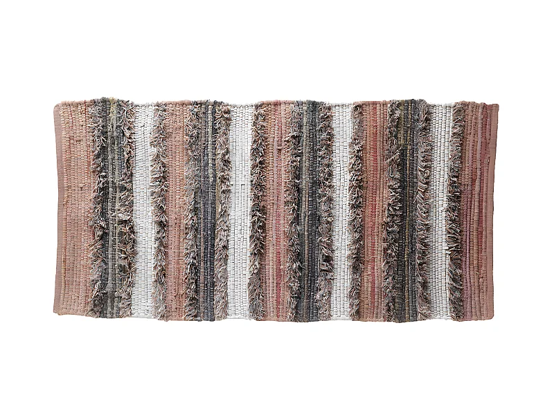 Tappeto in cotone e poliestere 60x120 cm