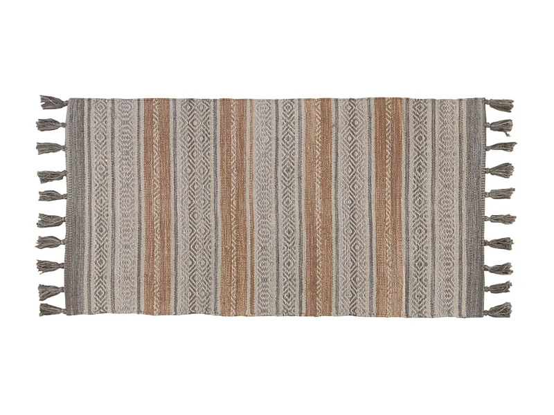 Rötlicher Baumwollteppich 60x120 cm