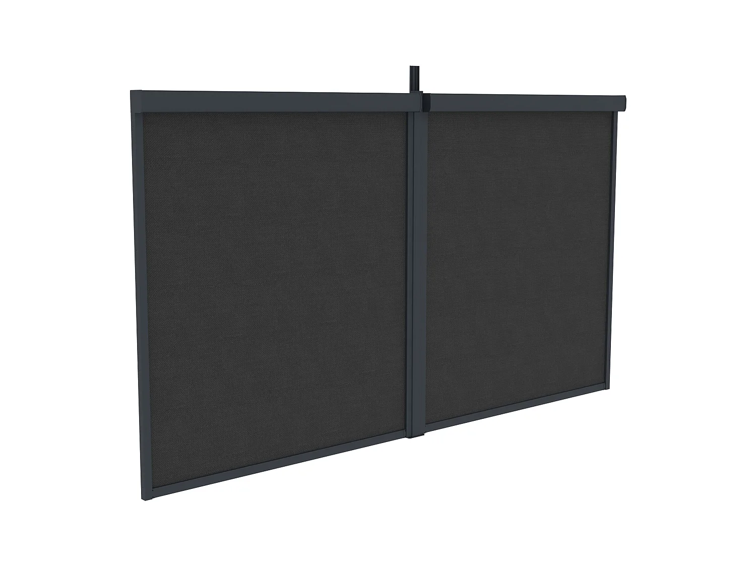 Uittrekbare gordijnen voor bioklimaat pergola - L3,67 x H2,05 m - VIADANA