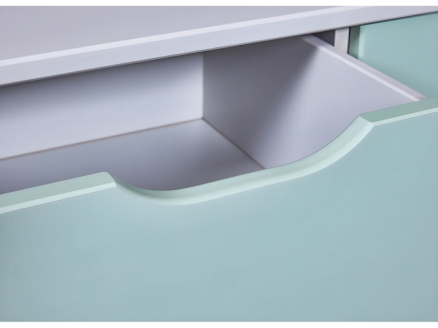 Commode Enfant 5 Tiroirs "Paty" 92cm Vert Sauge