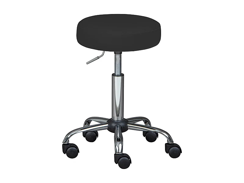 Tabouret Pivotant Design "Pivoar" 50-66cm Noir