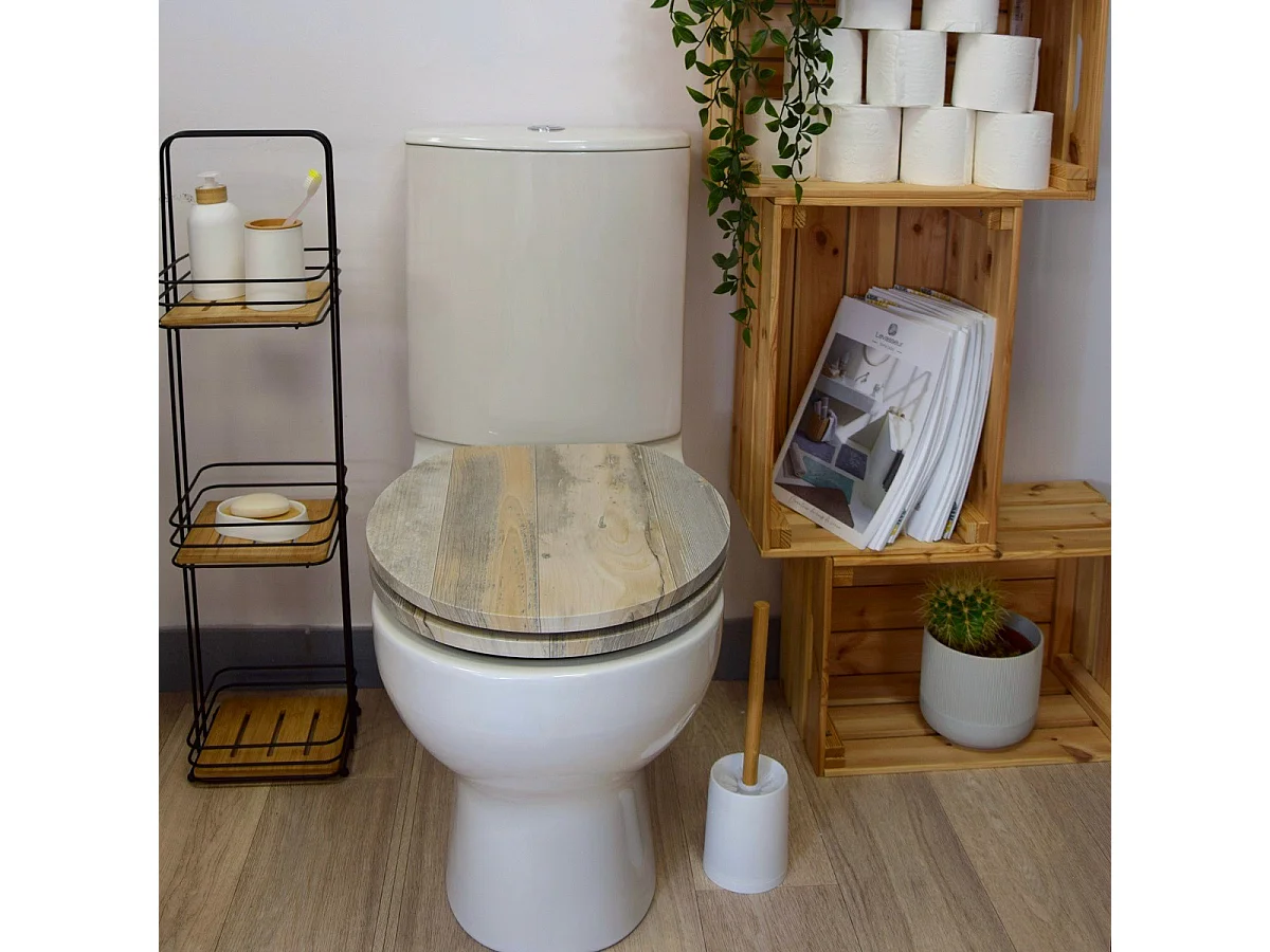 Abattant WC effet bois CARNAC
