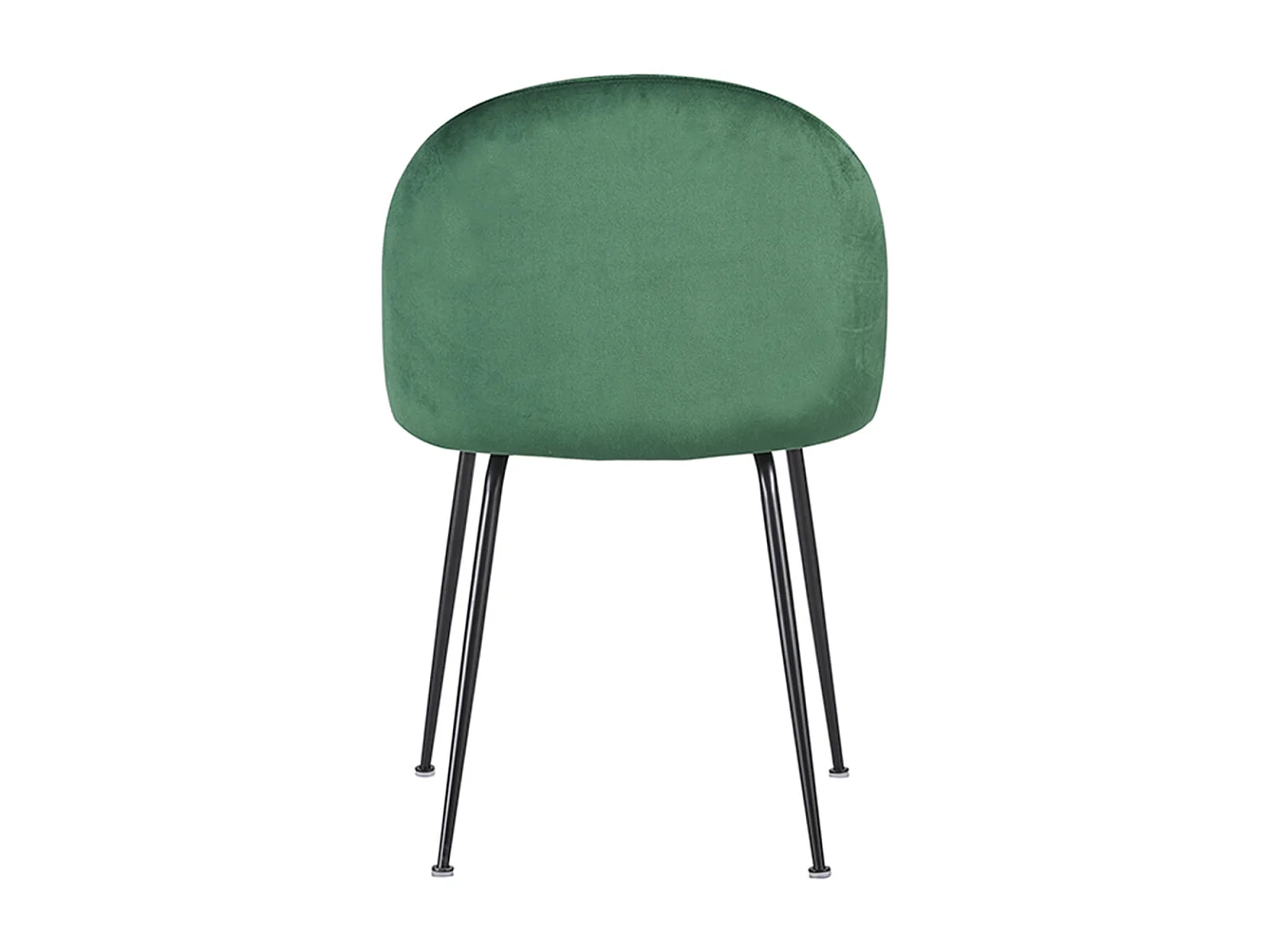 Packs Sillas Comedor - Pack 4 Sillas Black Dalnia Terciopelo - Verde