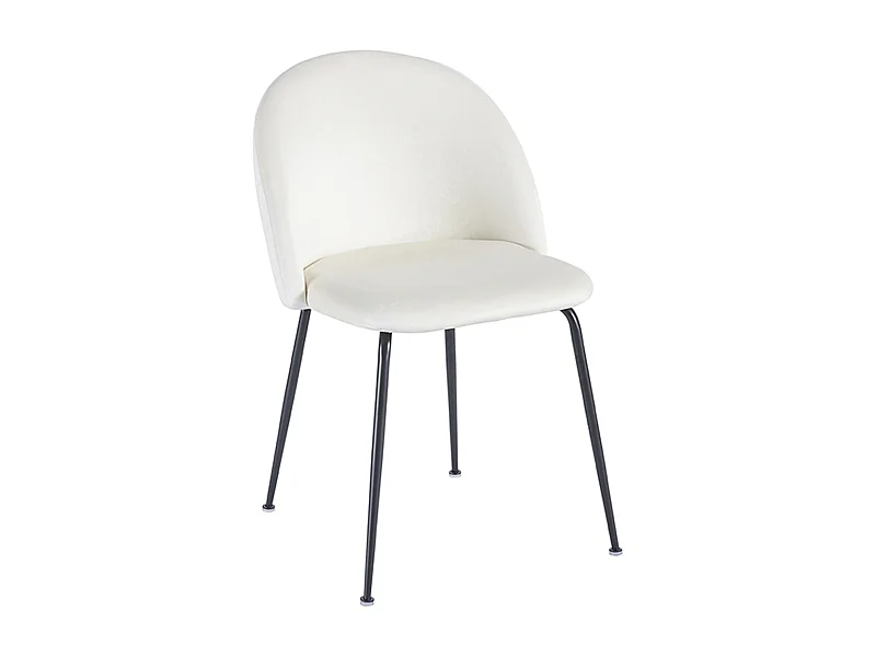 Packs Sillas Comedor - Pack 2 Sillas Black Dalnia Terciopelo - Beige