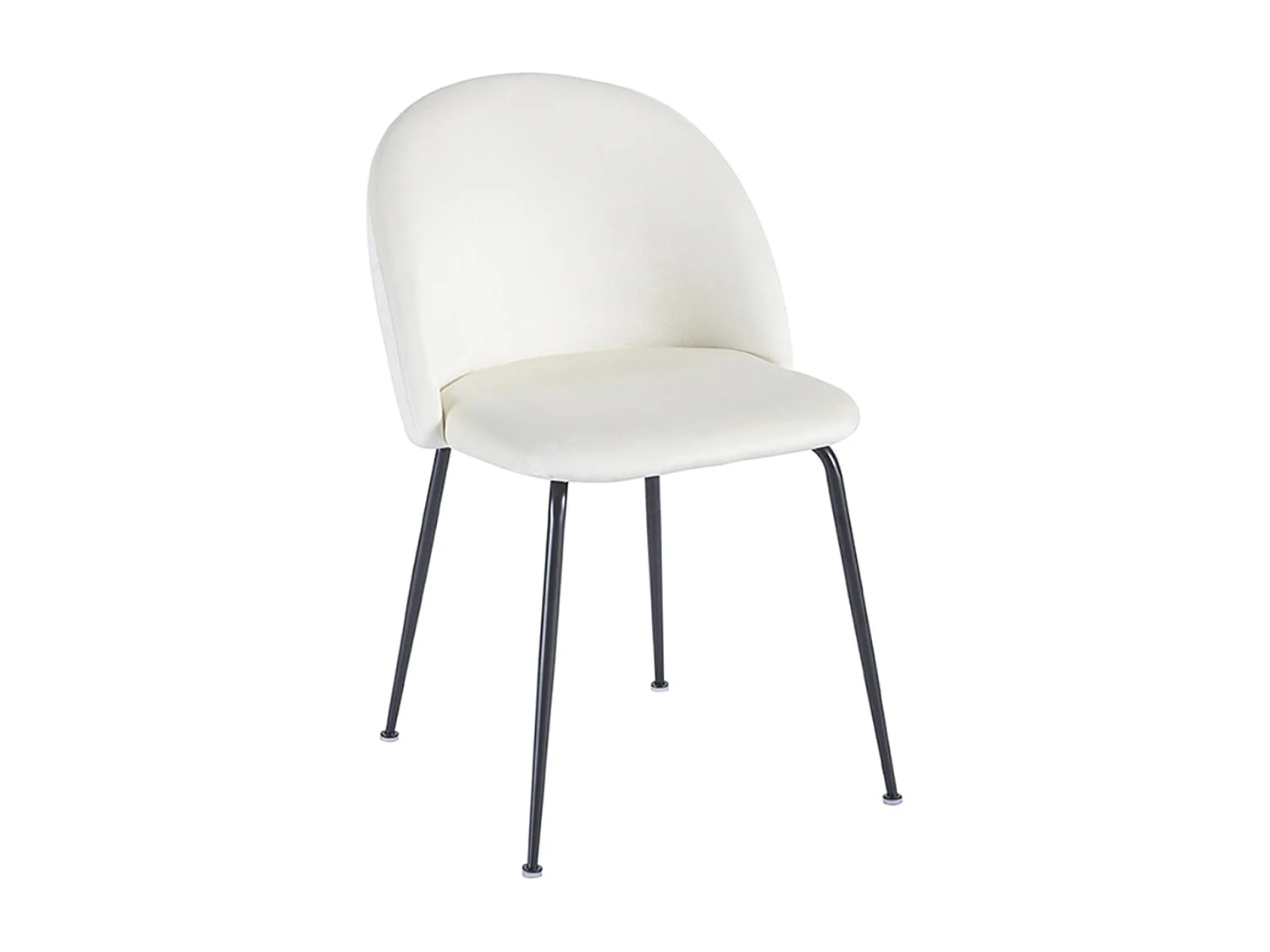 Packs Sillas Comedor - Pack 2 Sillas Black Dalnia Terciopelo - Beige