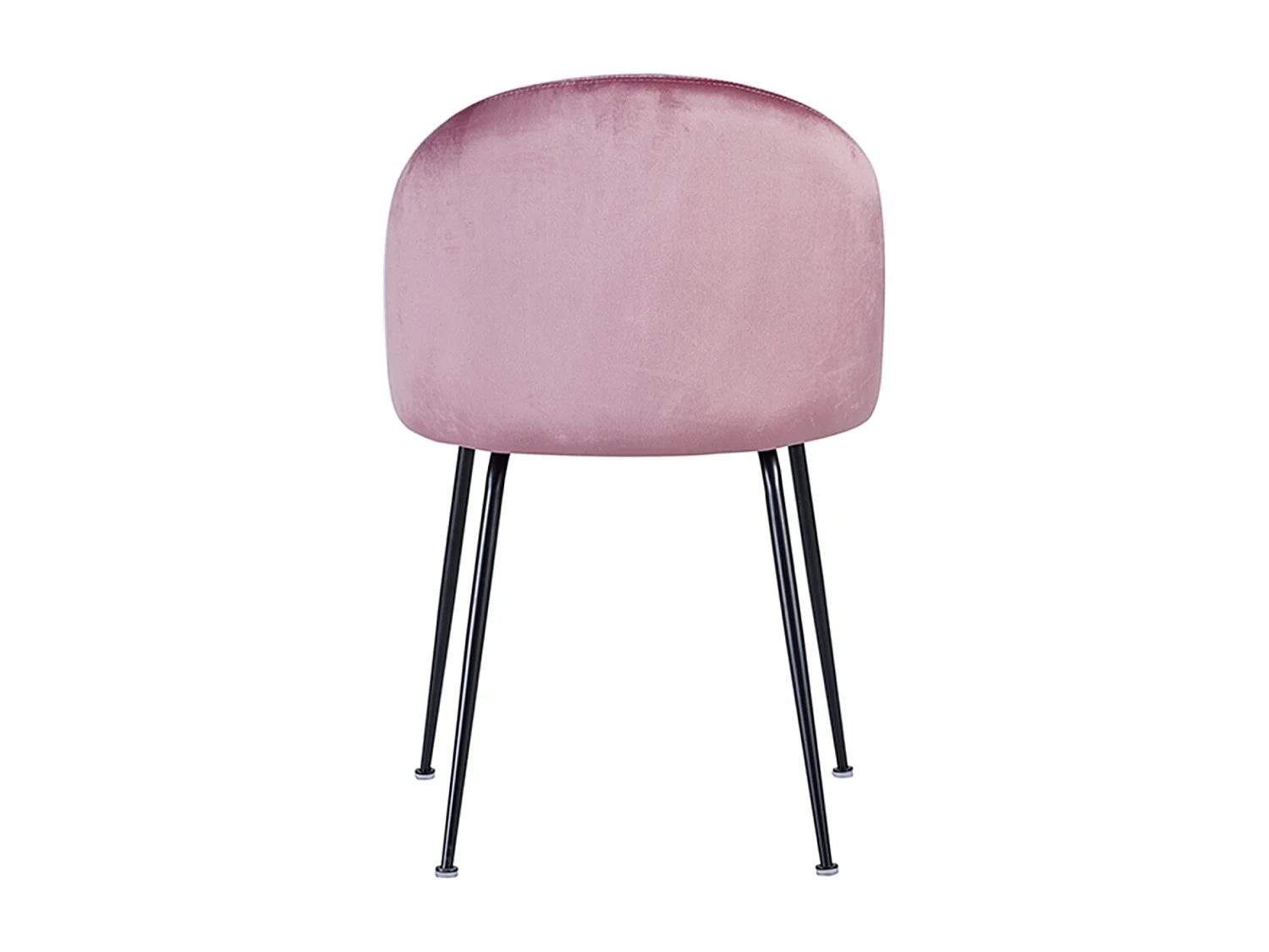 Packs Sillas Comedor - Pack 6 Sillas Black Dalnia Terciopelo - Rosa