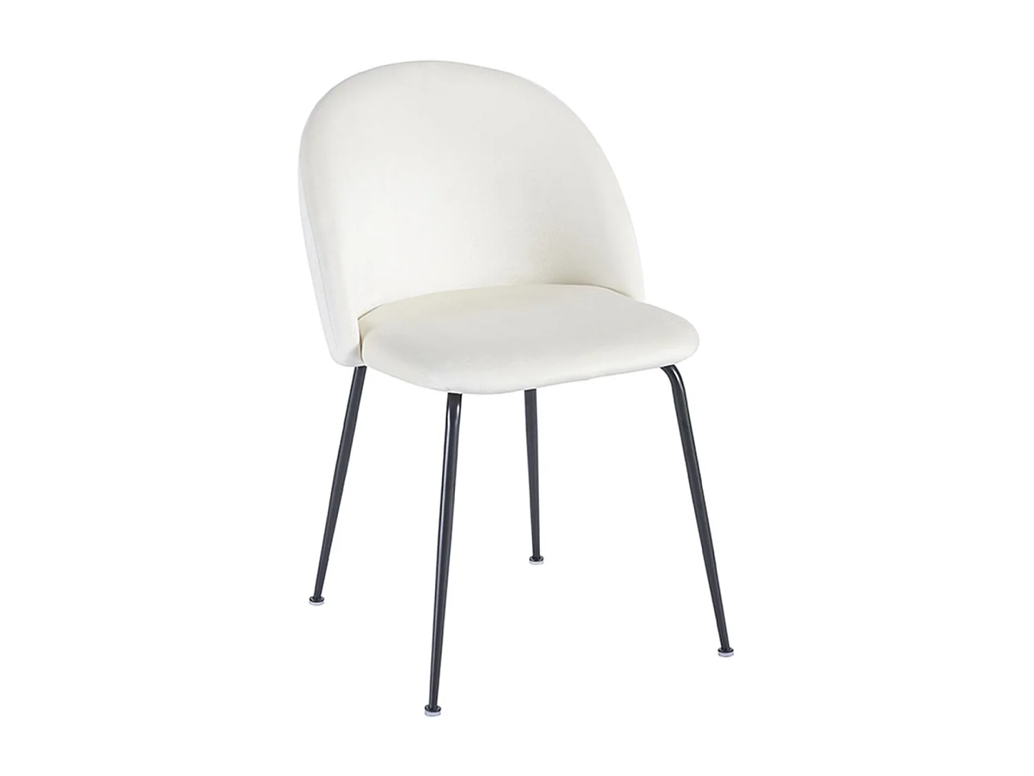 Packs Sillas Comedor - Pack 4 Sillas Black Dalnia Terciopelo - Beige