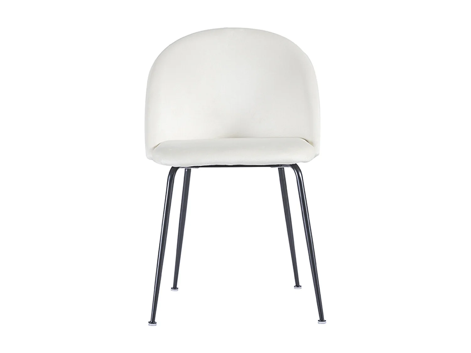 Packs Sillas Comedor - Pack 4 Sillas Black Dalnia Terciopelo - Beige