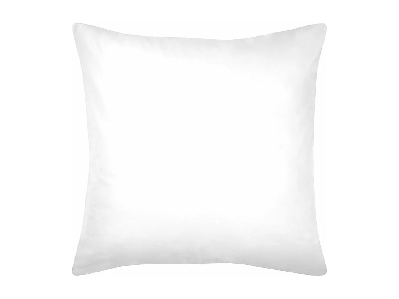 Une Taie d'oreiller Blanche en coton Bio