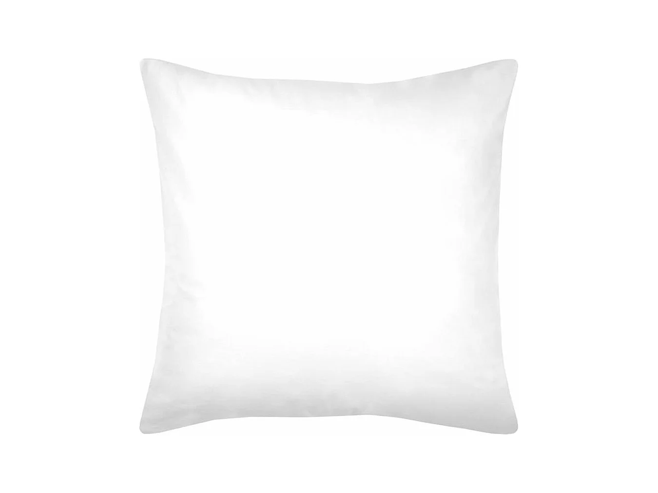 Une Taie d'oreiller Blanche en coton Bio