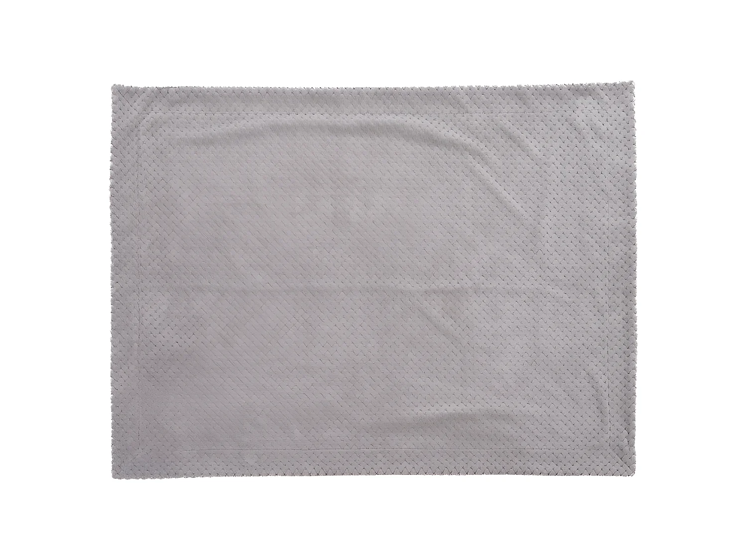 Plaid enfant rétro gris 100x75 cm