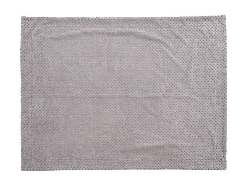 Plaid enfant rétro gris 100x75 cm