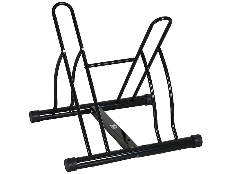 Soporte para bicicletas negro 60x54x57 cm HOMCOM